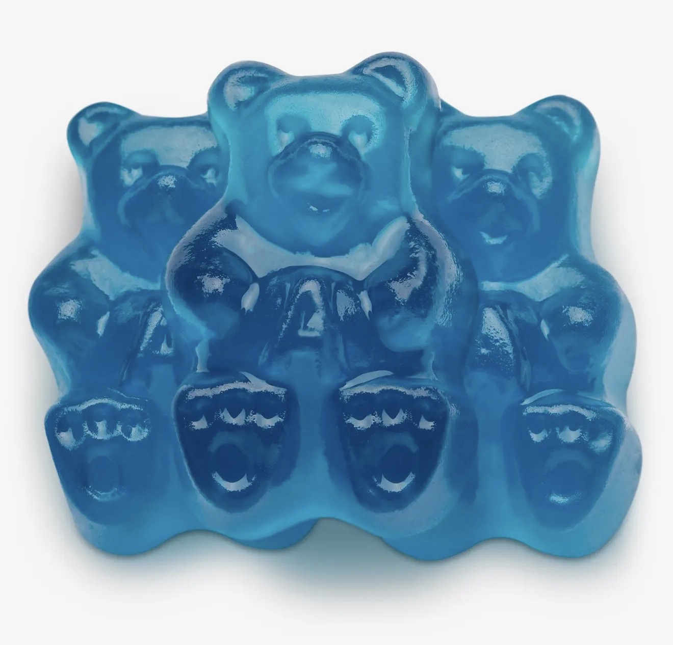Blue Raspberry Gummy Bears