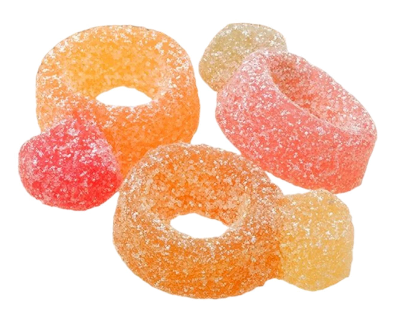 Apple Trio Sweet and Sour Gummy Rings