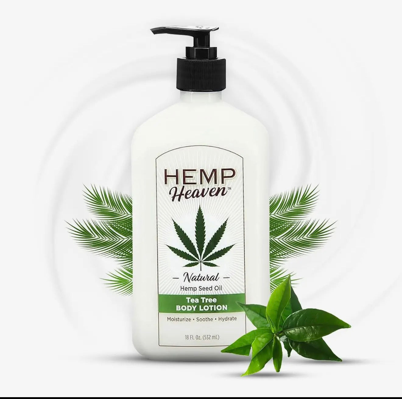 Hemp Heaven Seed Oil Body Lotion with Pump Chose Your Scent