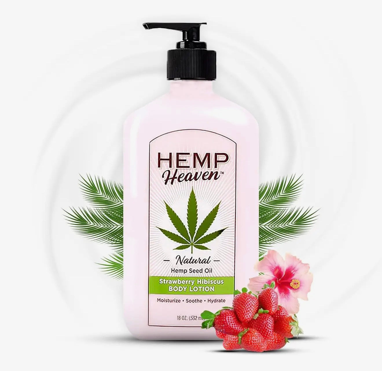 Hemp Heaven Seed Oil Body Lotion with Pump Chose Your Scent