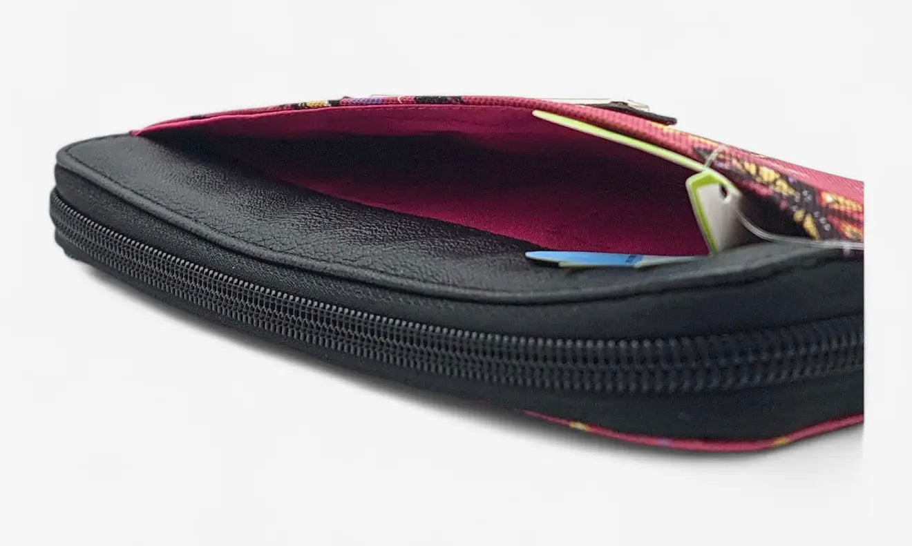 Lily Bloom Wallet Travel Zip Around Butterfly