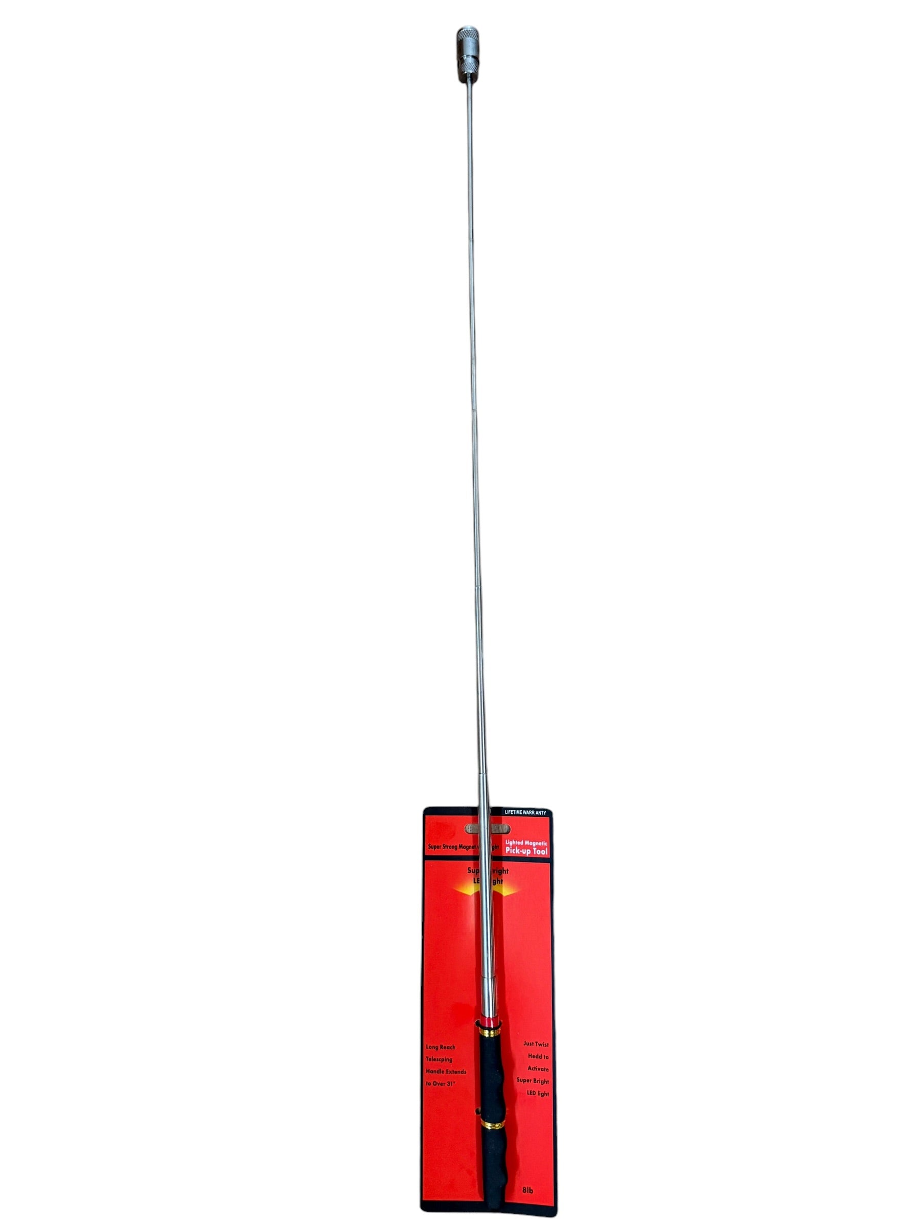 Telescoping Magnetic Pick Up Tool with LED Light