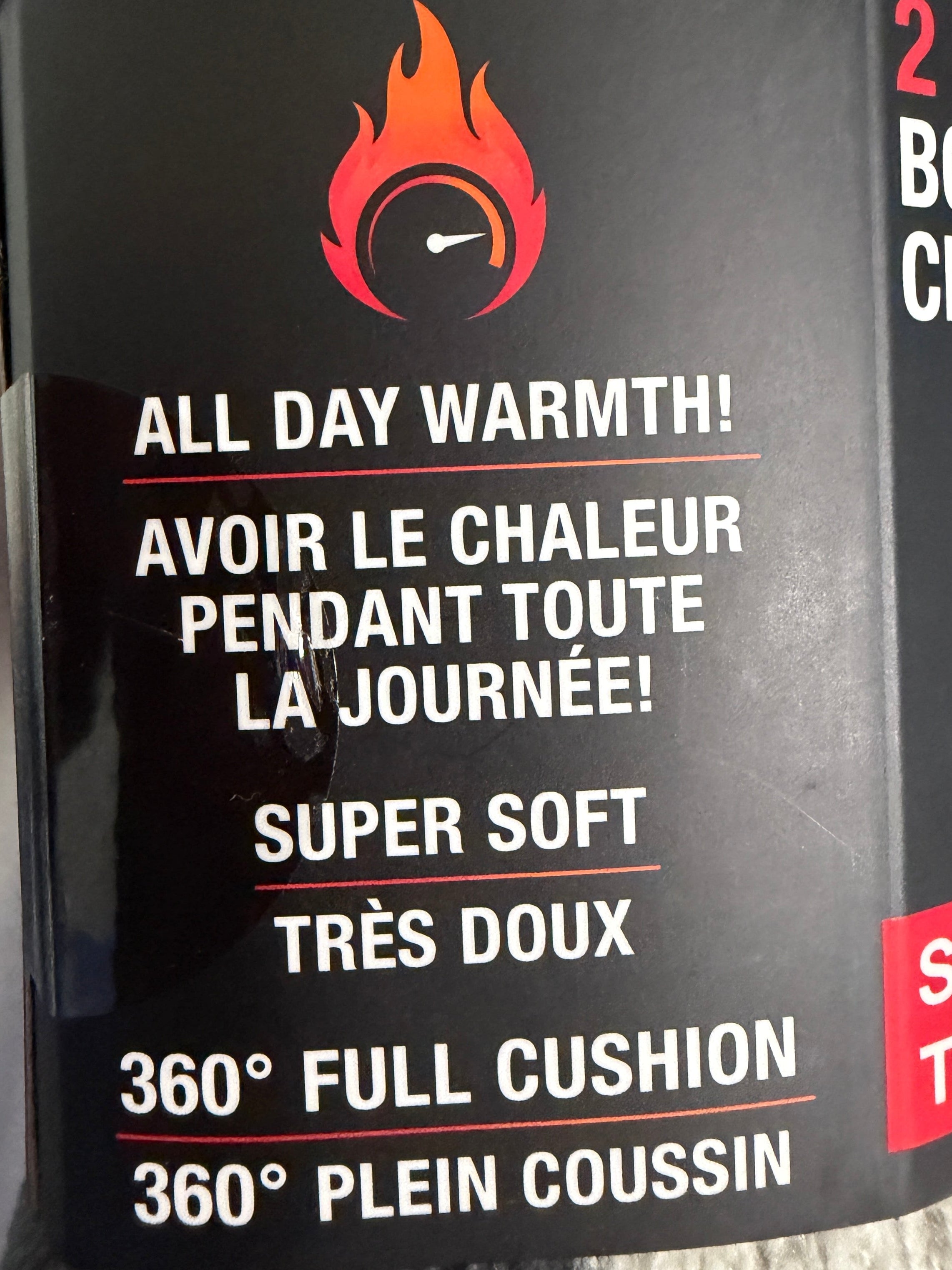 Boy's Avalanche Thermal Socks — 2 Pack