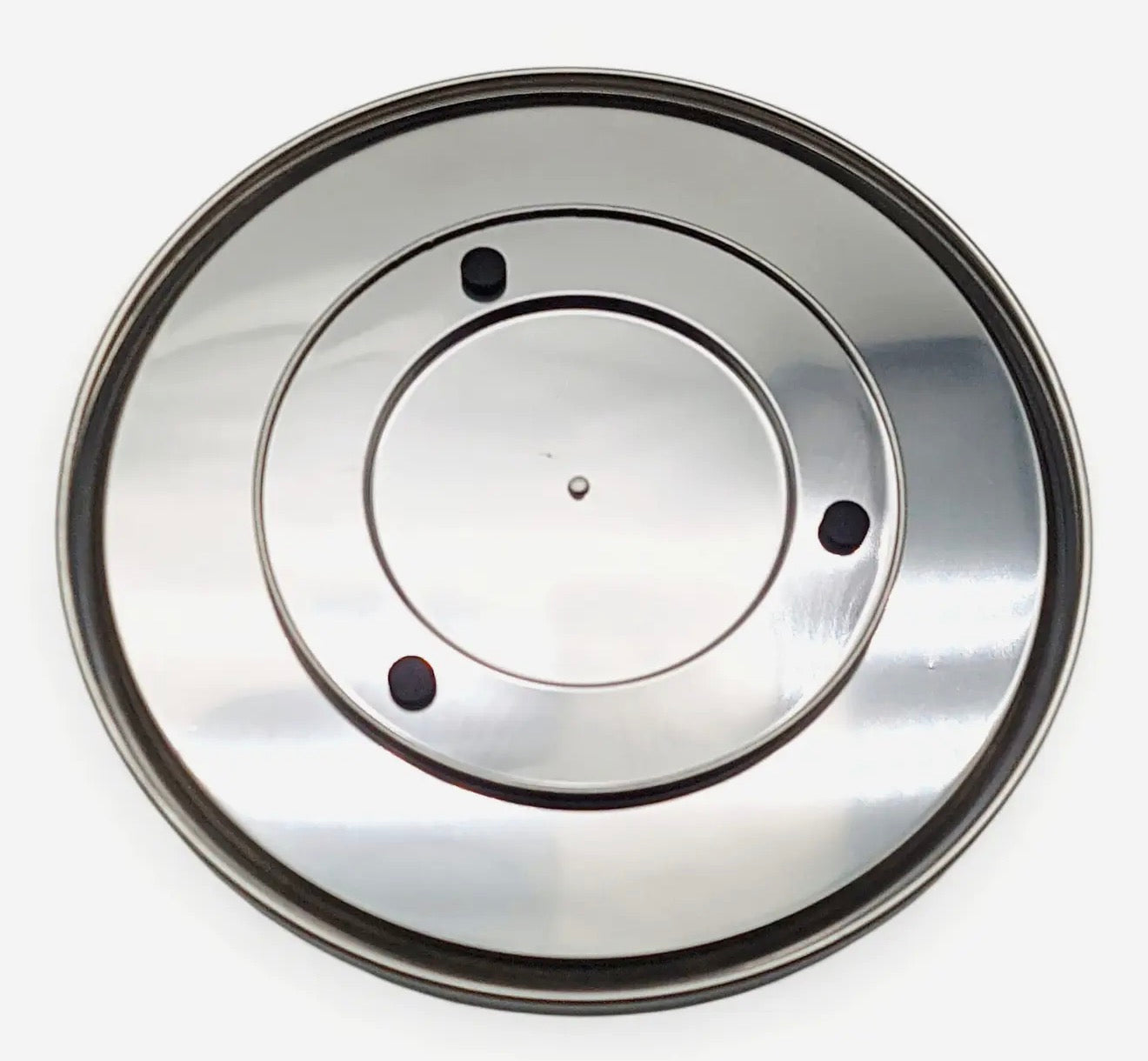 10.5" Stainless Steel Lazy Susan Turntable