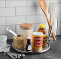 10.5" Stainless Steel Lazy Susan Turntable