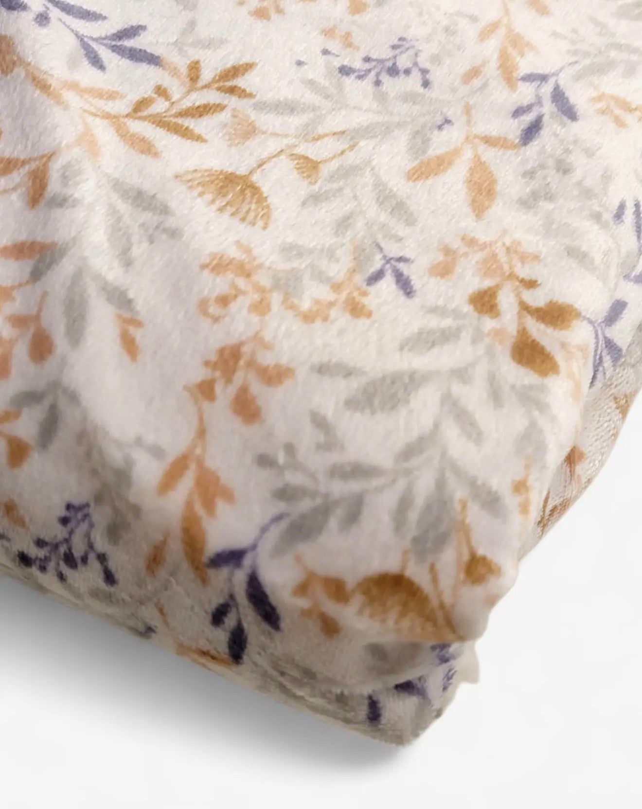 Floral Sherpa Baby Blanket – 30" x 40"