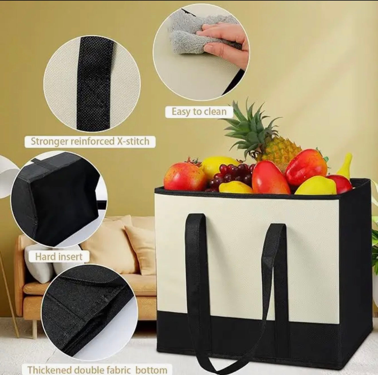 Heavy Duty Non-Woven Tote Bag