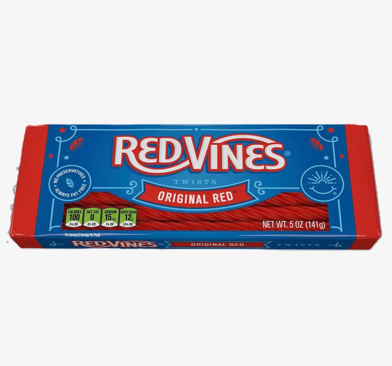 Red Vines, Red Licorice Candy 5oz.