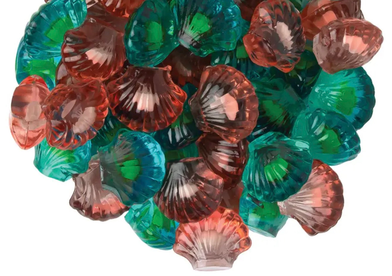3D Filled Gummy Seashells