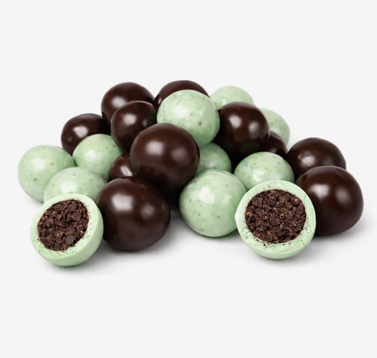 Mint Crispy Cookie Bites